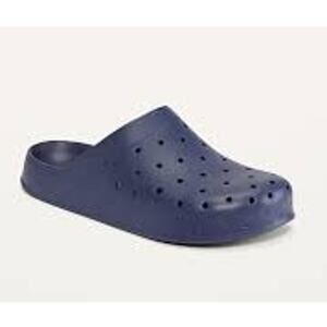 Old‎ Navy Women's Navy Perforated Clog Shoes Size 8
